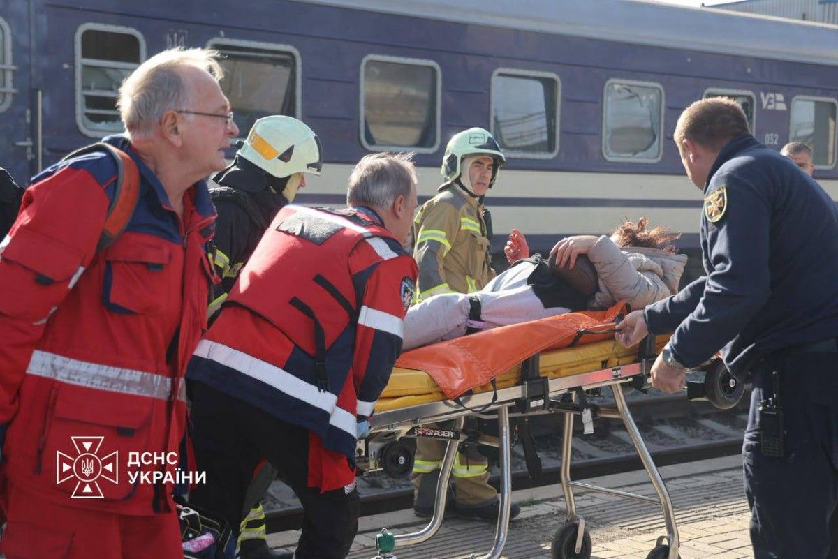 Российский дрон поразил станцию в Днепре. Есть жертвы
