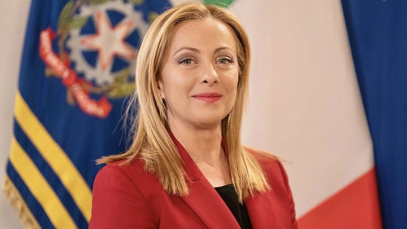 Giorgia Meloni, premier Włoch - zdjęcie poglądowe